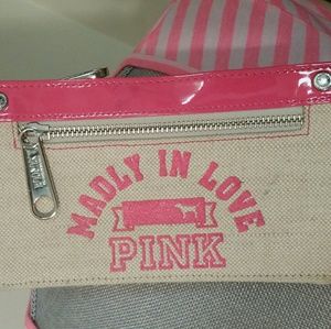 Pink Victoria's Secret wristlet